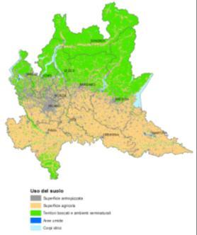 protette =538.000 ettari pari al 23% del territorio regionale SAU nelle aree protette=380.