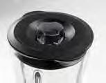 bicchiere Struttura della base e delle lame in acciaio inossidabile Include un recipiente capacità di 600 ml e