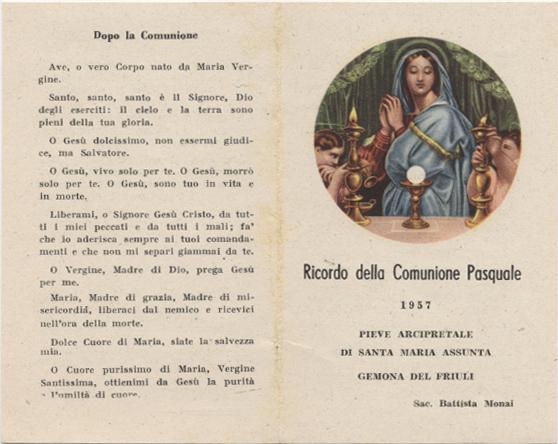 28 34 A/R - 1957 RICORDO DELLA