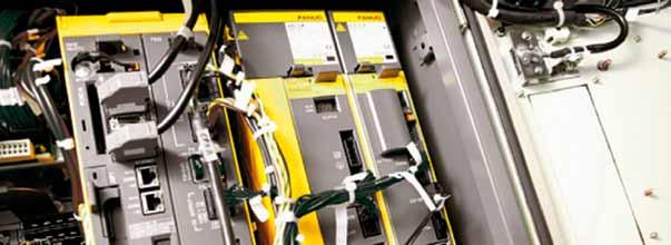 Abbiamo maturato una grande esperienza soprattutto su robot Fanuc con svariati modelli di controllori.