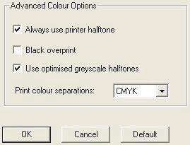 Si tratta di una funzione di prova che indica la densità relativa di ciascuno dei quattro colori del toner nel documento da stampare.
