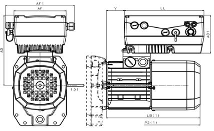 27 Dimensionali Dimensioni DGM con motori M_FD MOTORI: M1, M2, M3 MOTORI: M4, M5 Inverter DGM MOTORE DIMENSIONI Pot. Grand.