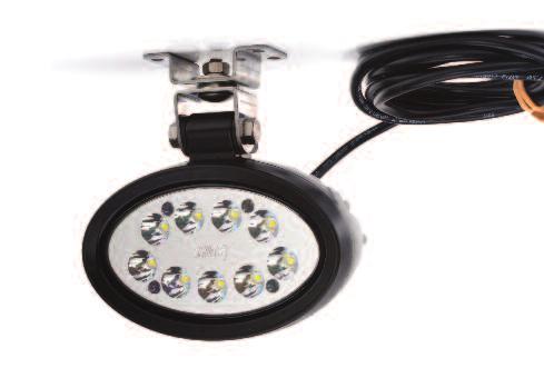 5 mt. Potenza Luminosa 1000 Lumen Assorbimento max 18 Watt Grado di Protezione IP66/68 Dimensioni 153 x 101 x 75