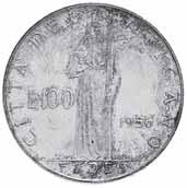 505 e 506 AG - Lotto di tre monete FDC 150 3080 10 Lire