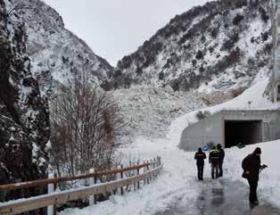 5 metri sulle Alpi Pennine e Lepontine, 2 metri abbondanti sulle Alpi Marittime e Liguri e circa un metro sulle Alpi Cozie e Graie.