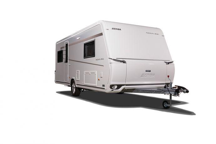 ERIBA Nova SL - Caravan con perfetta funzionalità Design superiore e perfetta funzionalità. L'ERIBA Nova SL è la caravan ideale per il campeggio invernale.