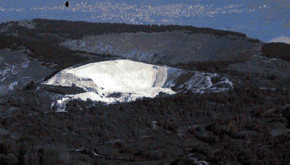 cave, pari al 54% dei materiali estratti nel nostro Paese.