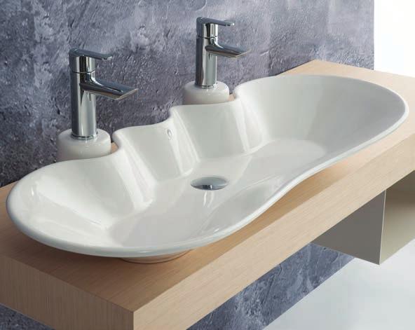 Wall-hung washbasing PR01 Lavabo da appoggio FLY