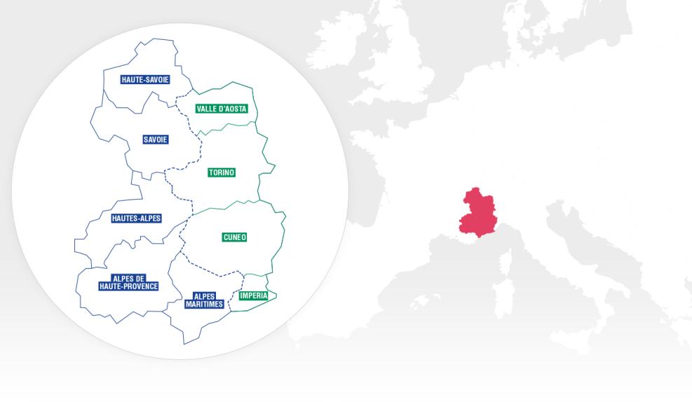 FRANCIA-ITALIA ALCOTRA Autorità di Gestione Région Auvergne-Rhône-Alpes Stati Partner e relative regioni eleggibili Francia