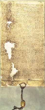 Il significato della Magna Charta. Alla base di diversi articoli della Magna Charta è un principio assai importante per la nascita e la storia dei Parlamenti moderni.
