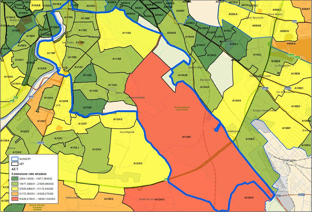 Anagrafica del Municipio VIII Distribuzione