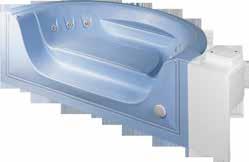 benefici dell idroterapia Can welcome several persons Roomy and comfortable seat Rotary and adjustable nozzles Enjoy real hydrotherapy RICAMBI PER SCALE / STAIRS