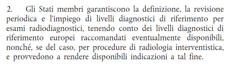 CAPO VII Esposizioni mediche Articolo 56