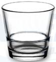 6 cl Linea di bicchieri dal design accattivante ed impilabili