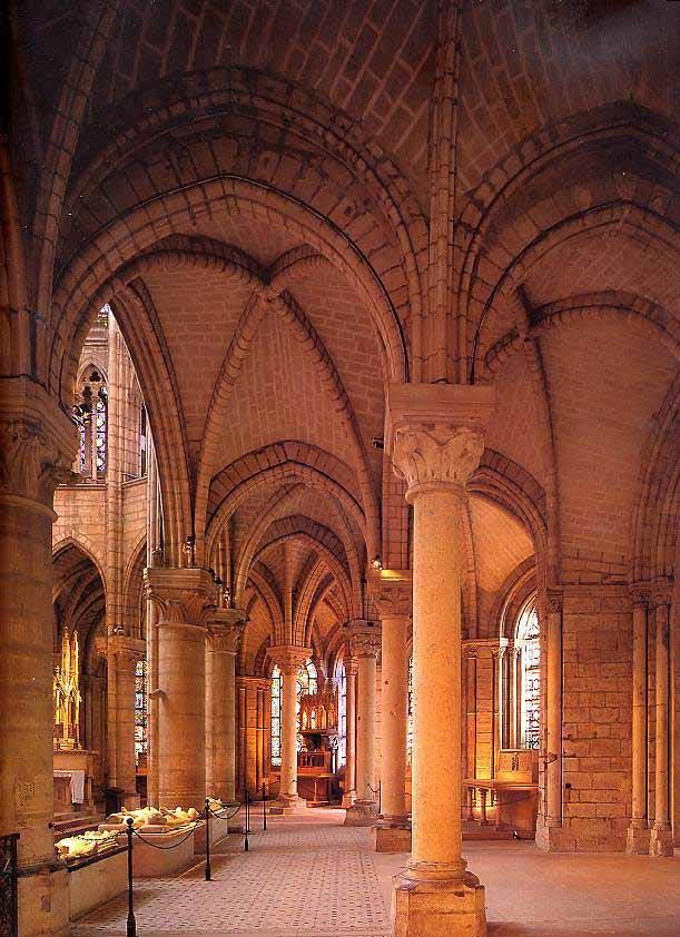 Il primo Gotico in Francia settentrionale 1170-1195 Saint Denis (Parigi), abbaziale benedettina