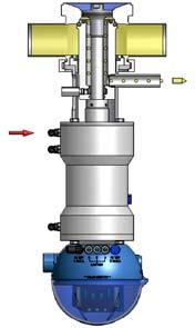 Funzionamento Working Aria Air Aria Air Aria Air Valvola chiusa Closed valve Valvola aperta (aria ingresso ) Operating valve (air to ) Lavaggio sede superiore (aria ingresso ) Upper lift (air to )