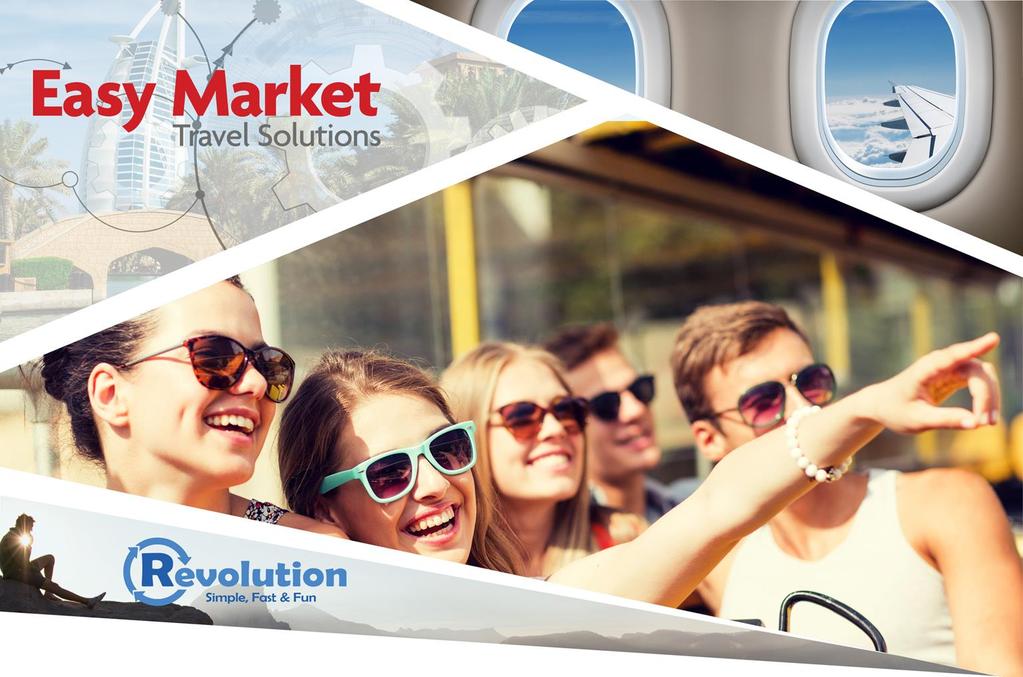Revolution è un sistema professionale per le agenzie di viaggi per la commercializzazione e distribuzione di servizi e prodotti turistici.