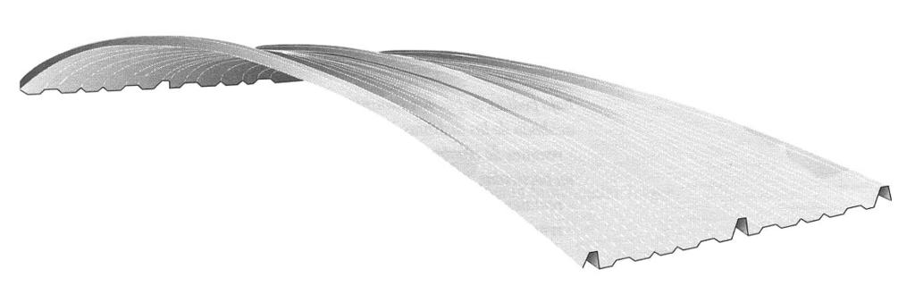 lo schema di carico tradizionale, che come copertura ad arco con raggi