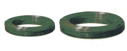 100... Filo PVC legatura mm.1,8 in rotoli da mtl. 100... Filo plasticato verde mm.