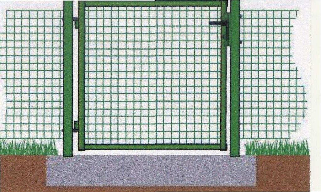 SIRPAN FORT pannello modulare per recinzione in filo di acciaio zincato e verniciato a polveri nei colori antracite o verde RAL 6005 - mm.5,0 (pallet da n.25 pannelli) n.1 pannello h. mm. 800x1950 completo di viti zincate e tasselli in PVC n.