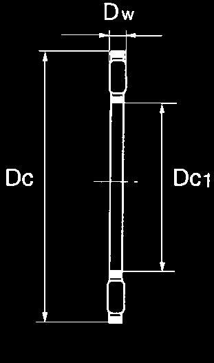 Gabbie assiali a rullini (serie AXK) e ralle (serie AS) Axial needle roller and cage assemblies (AXK series) and washers (AS series) AXK AS Diametro albero (mm) Shaft diameter (mm) 4 5 6 8 1 12 15 17