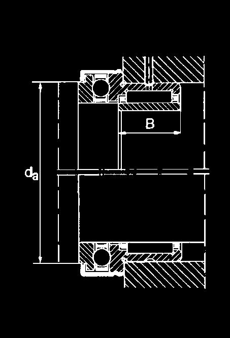 5 35 14 1 5 1) Carico assiale F a F a 36 4 47 55 132 265 3 52 Coefficienti di carico (N) Basic load rating (N) Radiale / Radial Assiale / Axial 1) 1 12 1 16 15 22 5 13 5 23 23 4 2 5 44