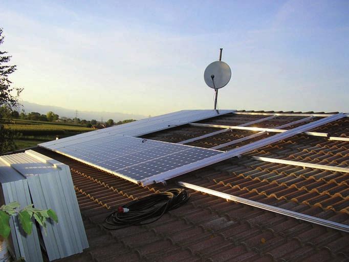 L impianto fotovoltaico è in grado di coprire tutto il fabbisogno energetico della struttura: climatizzazione invernale ed estiva dei locali, produzione di acqua calda per uso igienico sanitario e