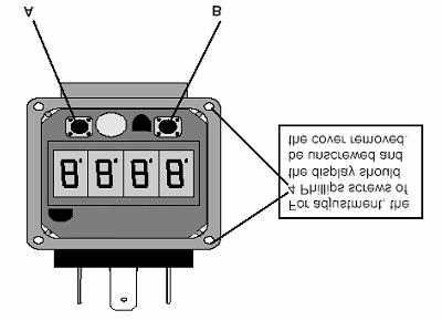 8. PROGRAMMAZIONE Svitare le 4 viti frontali e rimuovere il pannello frontale per poter accedere alla programmazione del dispositivo FIG.1 8.