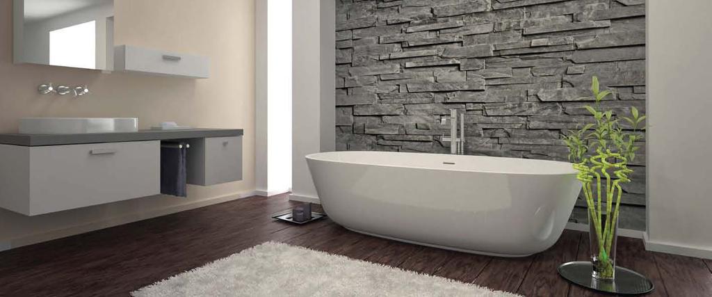12 13 OV-A BATH Design by Ridea Ideale per chi ama le forme sinuose ed attraenti grazie al particolare tubo ovale.