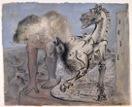 disegno, 32x23,9 cm (Musée national Picasso-Paris) / Adrien Didierjean 38 Faune, cheval et