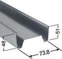 Sigma C-Profili per pareti Profili per pareti Profilati 115 Sigma C-Profili per pareti per isolamento acustico superiore CWS 50 No art. L mm Unità d imballaggio ca. Unità Pz. m kg per Dett. CWS 50 0.