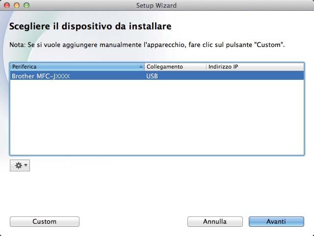 USB Mintosh Chiuere on elitezz il operhio ello snner utilizzno le mniglie poste i lti. e Dopo l instllzione, il softwre Brother rier il ispositivo. Il ompletmento ell operzione rihiee luni istnti.