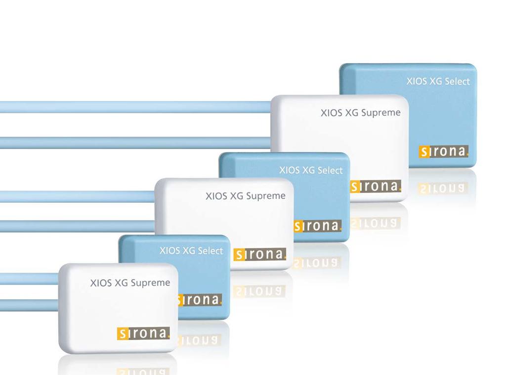 Xios XG Select e Supreme Eccezionale qualità di immagine, sempre Xios XG Supreme e Xios XG Select offrono il miglior flusso di lavoro e qualità dell immagine.