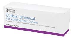 CEMENTI CEMENTI DEFINITIVI Calibra Universal - NOVITÀ Self-Adhesive Resin Cement Cemento autoadesivo auto e fotopolimerizzabile, per un utilizzo quotidiano.