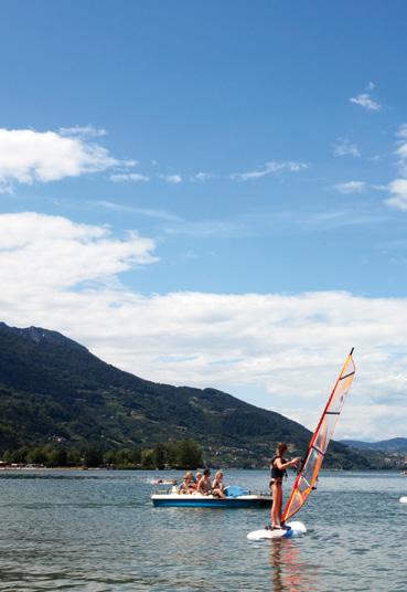 Gio vedì >> Thursday TOUR IN BARCA A VELA LAGO CALDONAZZO 30 a persona, 25 con Valsugana Card I bimbi