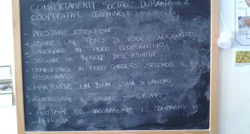 ABILITÀ SOCIALI L insegnante indica i ruoli che devono