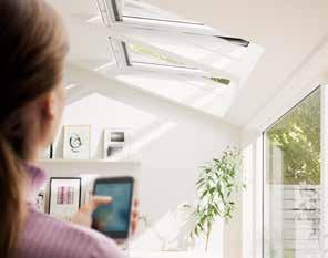 ch/active Ventilazione confortevole: VELUX INTEGRA Confortevole ventilazione intensa e trasversale: le finestre per elettriche o solari vi offrono la possibilità di ventilare la casa premendo un