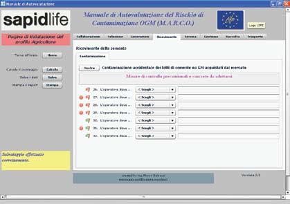 Questo strumento si basa sulla adozione di sistemi di prevenzione e protezione del rischio piuttosto che sul ricorso metodico alle analisi di laboratorio strumento certamente efficace ma costoso e