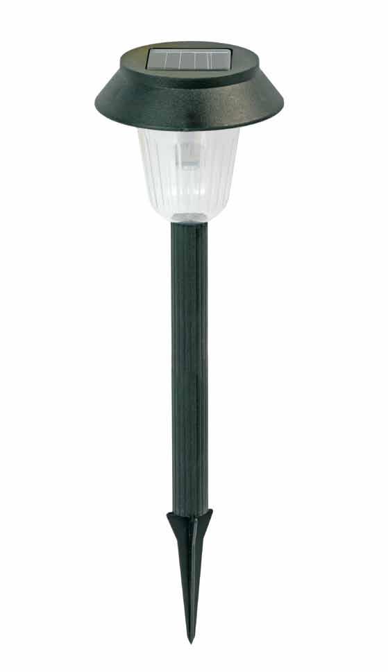 Solar lamps - NI-MH battery AA 600 mah - 1,2 V Advanced L.E.D. tecnology support H 20 cm.