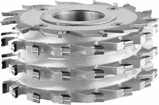 FRESE ELICOIALI MULTITAGLIENTI CON PLACCHETTE SCANALATE PER ATTUTA 0 MULTICUT SPIRAL CUTTERS WITH CHIP-REAKER TIPS FOR REATING Z= / Hc 60 35-0 60 35-0 = spessore in mm. - cutting height in mm.