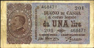 BUONI DI CASSA - Umberto I