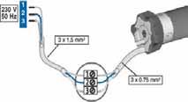 ATTENZIONE Si devono rispettare la norme vigenti al momento dell installazione dei prodotti motorizzati.