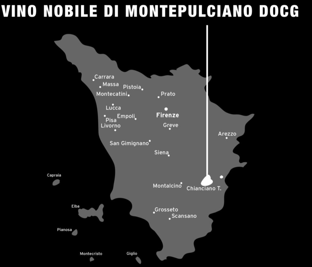 CONSORZIO DEL VINO NOBILE DI MONTEPULCIANO Produzione Vino Nobile di Montepulciano DOCG (vendemmia