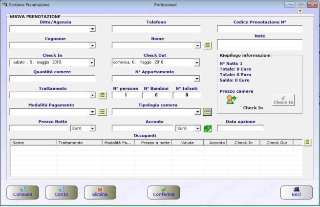 Net-Hotel Net-Hotel è un programma gestionale che funziona su piattaforma windows. Facile ed efficiente, studiato per prendere le prenotazioni dei clienti, gestire il soggiorno sino al check out.