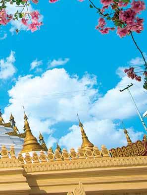 Viaggio IL PROGRAMMA di Viaggio 1 giorno: ITALIA/YANGON Partenza con voli di linea per Yangon. Pasti e pernottamento a bordo. 2 giorno: YANGON Arrivo a Yangon.