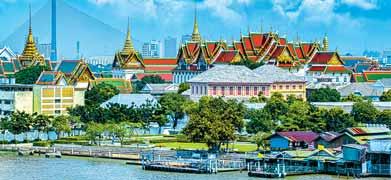 Bangkok è una città tentacolare, multiforme, frenetica ma che, ancora oggi, rilascia spazio ad angoli di quiete e pace meditativa.