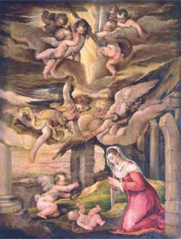 Jacopo Dal Ponte detto Bassano (Bassano del Grappa, 1512 circa - 1592) Adorazione