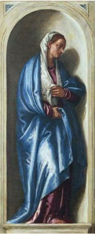 Paolo Farinati (Verona, 1524-1606) San Giovanni Evangelista 1567, olio su tavola, 61 x 47