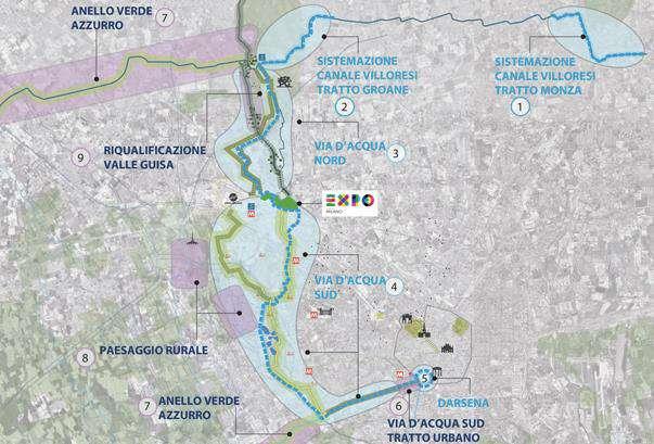 una nuova connessione irrigua dal Canale Principale Villoresi, al Sito Expo