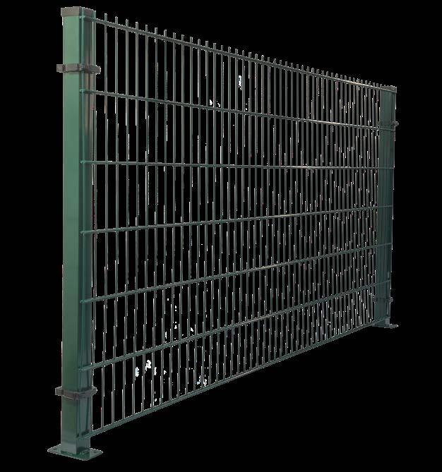 RECINZIONI IN FILO Recintha 202 La linearità delle maglie rende questa recinzione particolarmente elegante e gradevole alla vista.